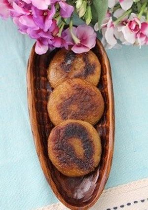 蓮根と高菜漬のおやき-レシピのメイン写真