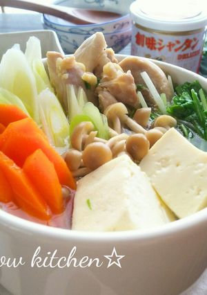 あったか鶏ねぎ鍋☆水炊き風-レシピのメイン写真