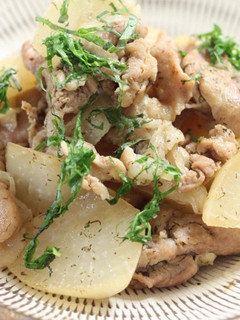 豚バラ大根の大葉ドレッシング煮-レシピのメイン写真
