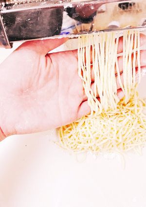 ☆生パスタの作り方-レシピのメイン写真