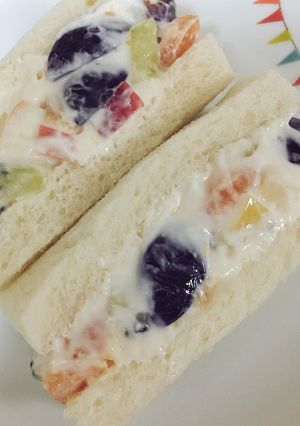ヨーグルトクリームでフルーツサンド-レシピのメイン写真