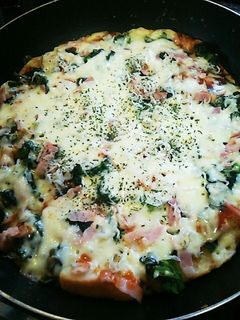 フライパンでピザ風フレンチトースト-レシピのメイン写真