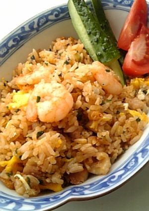 辛くないタイ炒飯☆カオパットガイサイカイ-レシピのメイン写真