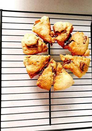 サクサク☆袋1つ☆チョコスコーン♡-レシピのメイン写真