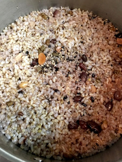 圧力鍋で玄米ご飯(雑穀入り)-レシピのメイン写真