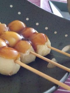 豆腐を使ったやわらかみたらし団子♪~~~-レシピのメイン写真