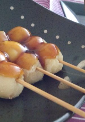 豆腐を使ったやわらかみたらし団子♪~~~-レシピのメイン写真