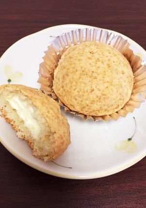 焼きクリームチーズ饅頭-レシピのメイン写真