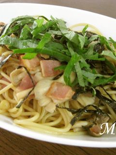 キノコどっさり和風パスタ-レシピのメイン写真