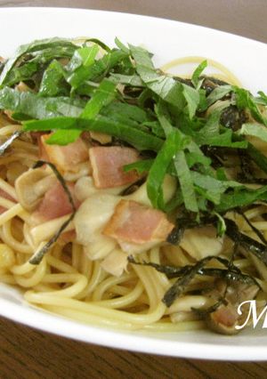 キノコどっさり和風パスタ-レシピのメイン写真