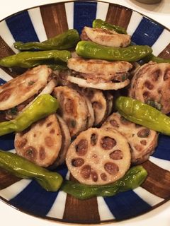 れんこんはさみ焼き!ごま油風味-レシピのメイン写真