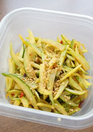 冬瓜の皮のキンピラ-レシピのメイン写真