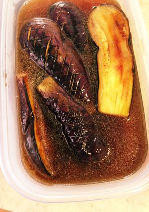 麺つゆで簡単なすの煮浸し^ ^-レシピのメイン写真