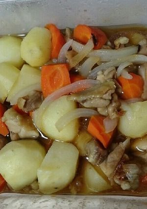 レンジで鶏じゃが-レシピのメイン写真