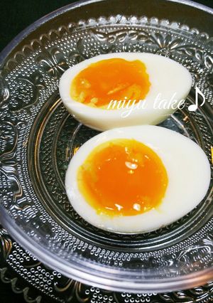 とろ〜り♡大好き半熟卵♪-レシピのメイン写真