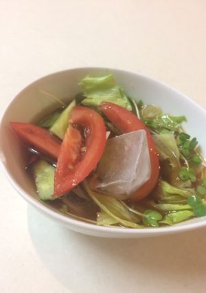 冷やしだしサラダ-レシピのメイン写真
