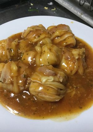 丸美屋麻婆豆腐の素ロールキャベツ 大人気-レシピのメイン写真
