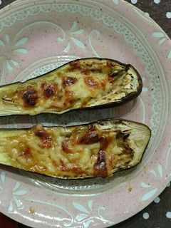 ナスの味噌チーズ焼き-レシピのメイン写真