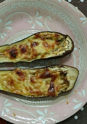 ナスの味噌チーズ焼き-レシピのメイン写真