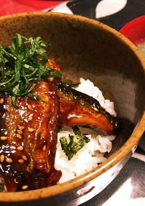 秋の味覚！秋刀魚のスピード蒲焼丼-レシピのメイン写真