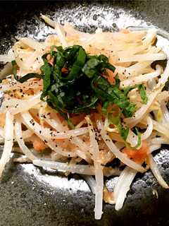 簡単☆レンチン☆たらこバターもやし♫-レシピのメイン写真