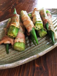 お弁当にもおかずにも☆オクラの豚肉巻き-レシピのメイン写真
