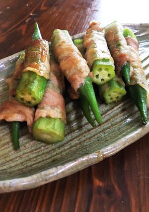 お弁当にもおかずにも☆オクラの豚肉巻き-レシピのメイン写真