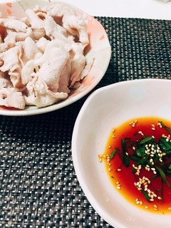 タレがおいしい!さっぱり冷しゃぶ♪-レシピのメイン写真