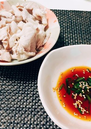 タレがおいしい！さっぱり冷しゃぶ♪-レシピのメイン写真