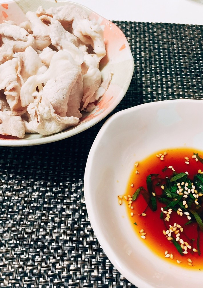 タレがおいしい！さっぱり冷しゃぶ♪-レシピのメイン写真