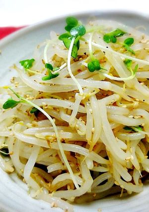 包丁要らず！【モヤシとカイワレナムル】-レシピのメイン写真