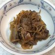 鶏肝とこんにゃくの煮物