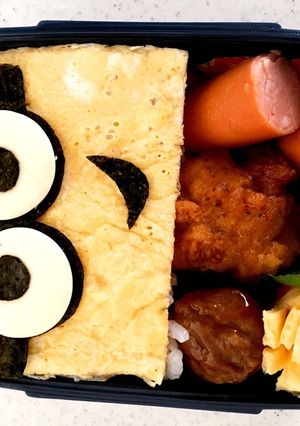 ミニオン 簡単キャラ弁-レシピのメイン写真