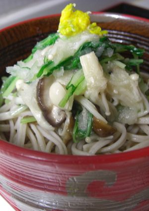 たっぷりキノコのおろし和え　その２-レシピのメイン写真