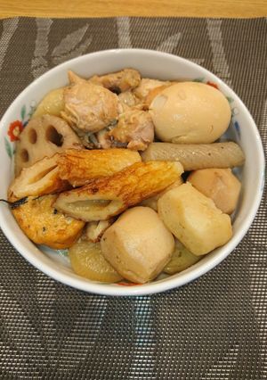 根菜入りおでん風⭐メープル味噌煮-レシピのメイン写真