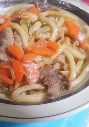 焼きうどん-レシピのメイン写真