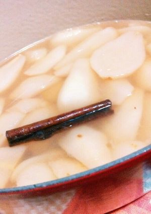 洋梨コンポート-レシピのメイン写真