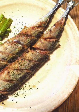 さんまのピリ辛ペペロン風ムニエル-レシピのメイン写真