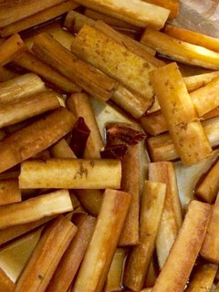 圧力鍋で簡単♡ごぼうの甘酢煮-レシピのメイン写真