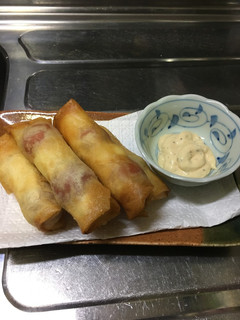 超簡単!プチトマトとクリームチーズ春巻-レシピのメイン写真