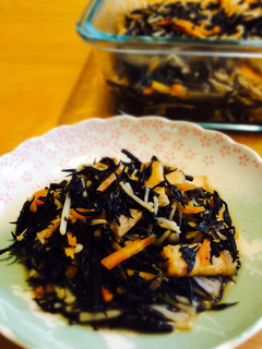 常備菜*ひじきとえのきのうま煮-レシピのメイン写真