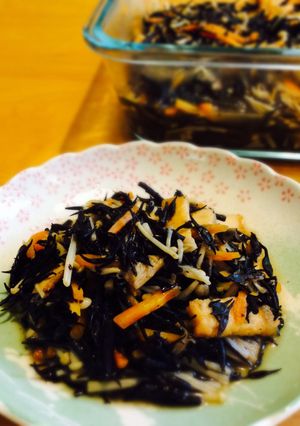 常備菜*ひじきとえのきのうま煮-レシピのメイン写真