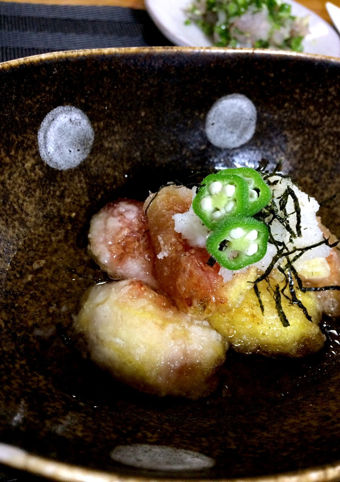 揚げだし無花果-レシピのメイン写真