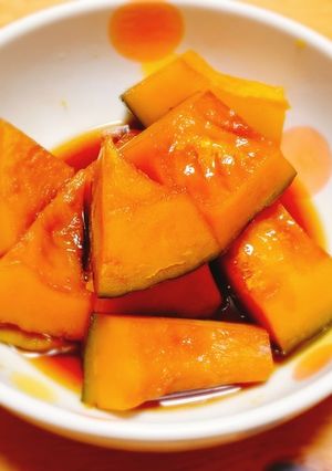甘めなかぼちゃの煮付け-レシピのメイン写真