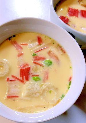 ＊簡単＊うどんスープの茶碗蒸し-レシピのメイン写真