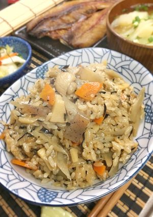 具だくさんの炊き込みごはん❀混ぜごはん❀-レシピのメイン写真
