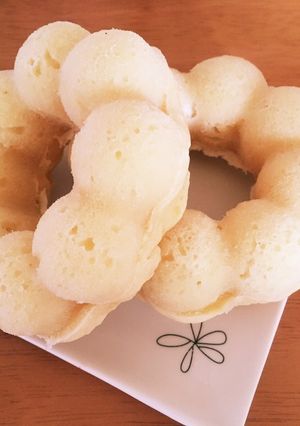 ふわもち豆腐焼きドーナツ-レシピのメイン写真
