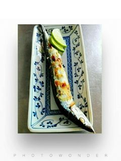 塩焼き秋刀魚❤-レシピのメイン写真