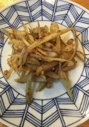 〈常備菜〉とりひき肉の黒七味きんぴら-レシピのメイン写真