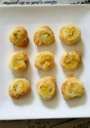薩摩芋のりんご煮でくるくるパイ♪-レシピのメイン写真